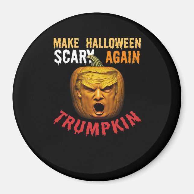 Imán Trumpkin vuelve a asustar a Halloween - Funny Dona (Frente)