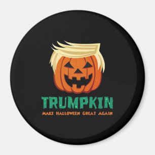 Imán Trumpkin vuelve a hacer de Halloween una cita impo