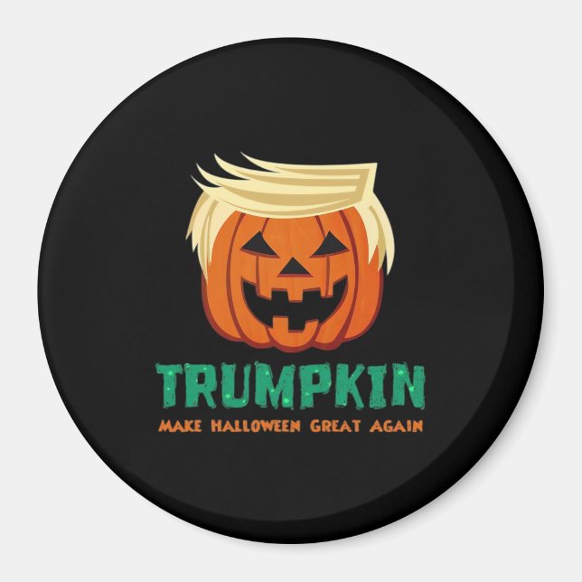 Imán Trumpkin vuelve a hacer de Halloween una cita impo (Frente)