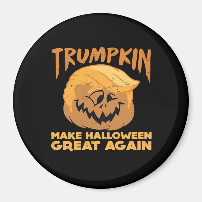 Imán Trumpkin vuelve a hacer grande a Halloween (Frente)