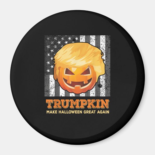 Imán Trumpkin vuelve a hacer que Halloween sea grande (Frente)
