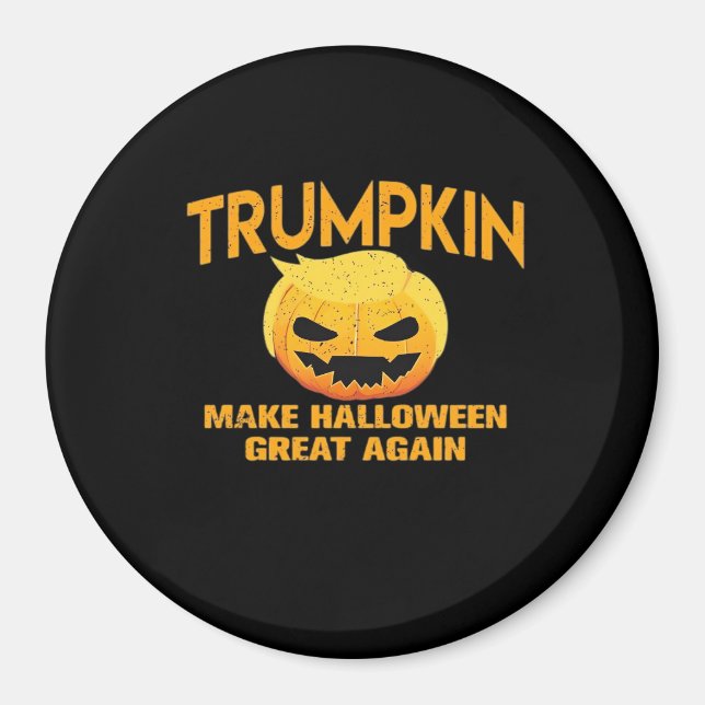 Imán Trumpkin vuelve a hacer que Halloween sea grande - (Frente)