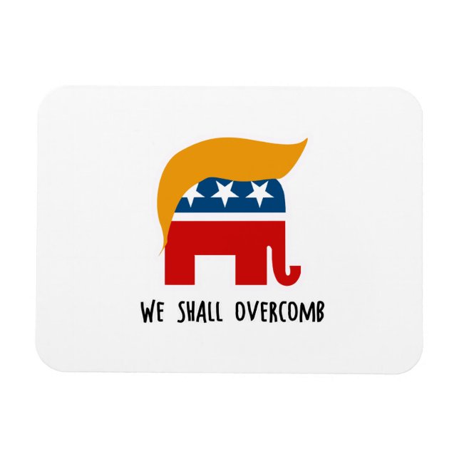 Imán Trumplican - Sobrepondremos (Horizontal)