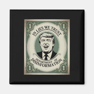 Imán “trust Nobody” - Trump Nknote Parody 2