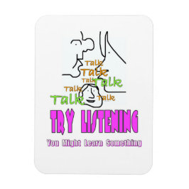 Imán Try Listening Refrigerator 