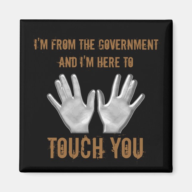 Imán TSA Airport Search Magnet (Frente)