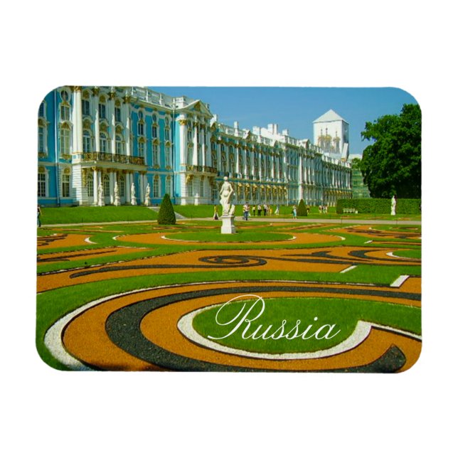 Imán Tsarskoye Selo Pushkin Cathrine Palace Rusia (Horizontal)