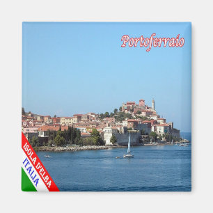 Imán TSC077 PORTOFERRAIO Isla ELBA - Toscana - Frigoríf