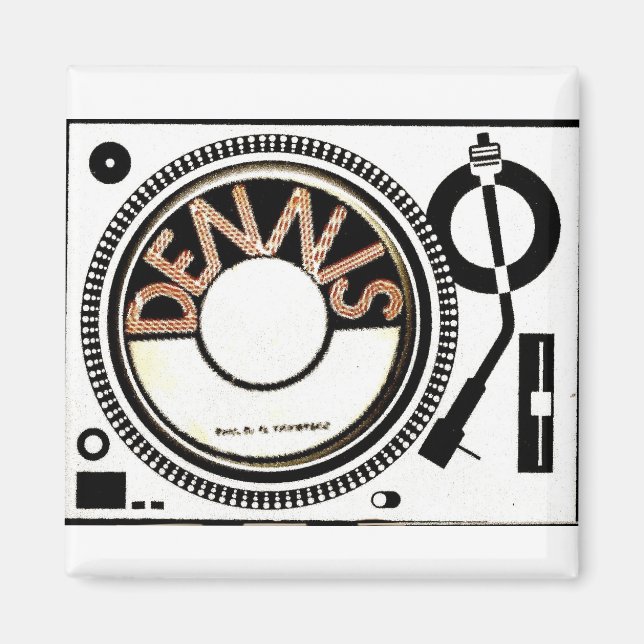 IMÁN TST / MERCANCÍA DE DISCOS DENNIS (Frente)