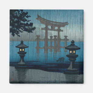 Imán Tsuchiya Koitsu - Miyajima bajo la lluvia