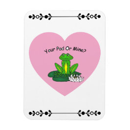 Imán ¿Tu casa o la mía? Día de San Valentín