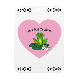Imán ¿Tu casa o la mía? Día de San Valentín