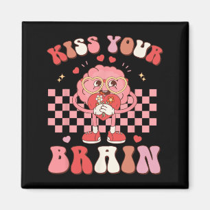 Imán Tu cerebro San Valentín Día de prueba de profesore