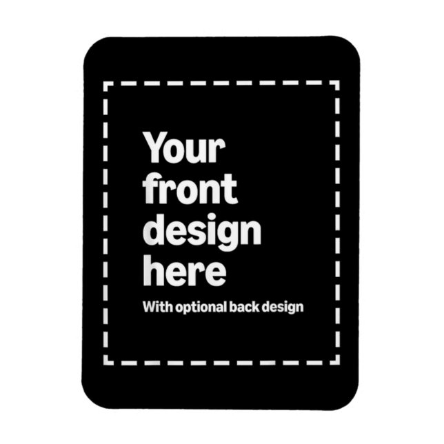 Imán Tu Diseño Aquí (Vertical)