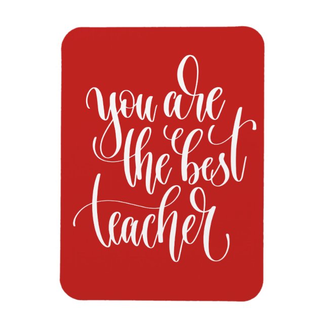 Imán Tu Eres El Mejor Profesor (Vertical)