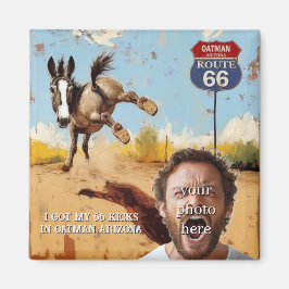 Imán tu foto, consigue tus patadas, oatman arizona, bur