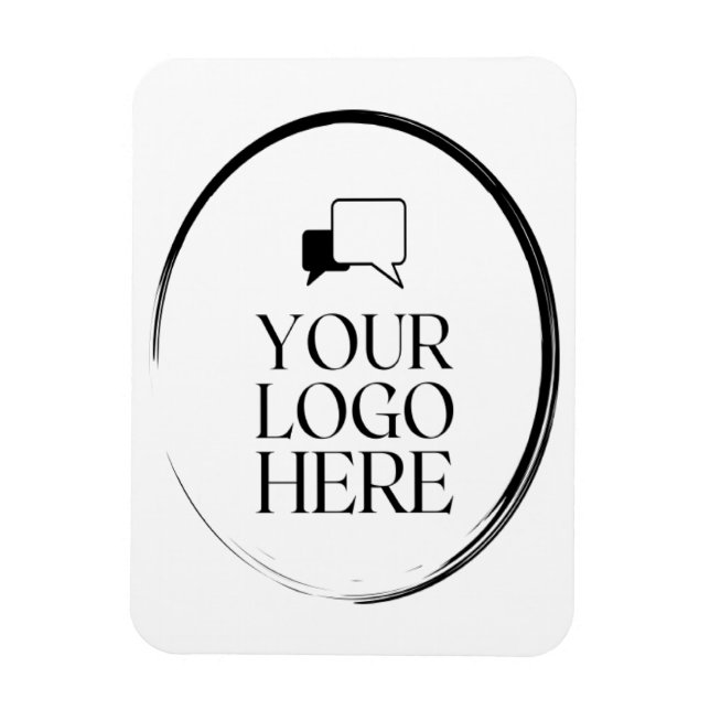 Imán Tu Logo Aquí (Vertical)