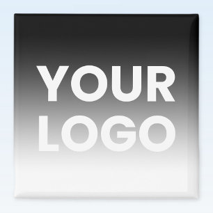 Imán Tu logotipo y gradiente de color moderno editable
