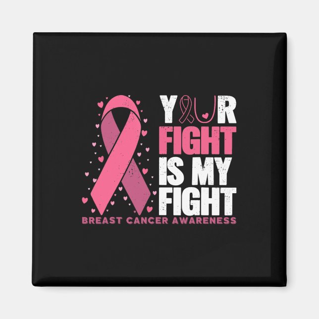 Imán Tu lucha contra el cáncer de mama familiar (Frente)