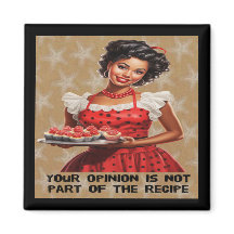 Tu opinión no es parte de la receta