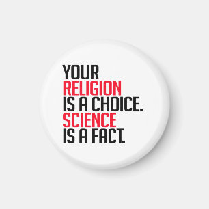 Imán Tu religión es una elección y la ciencia es un hec
