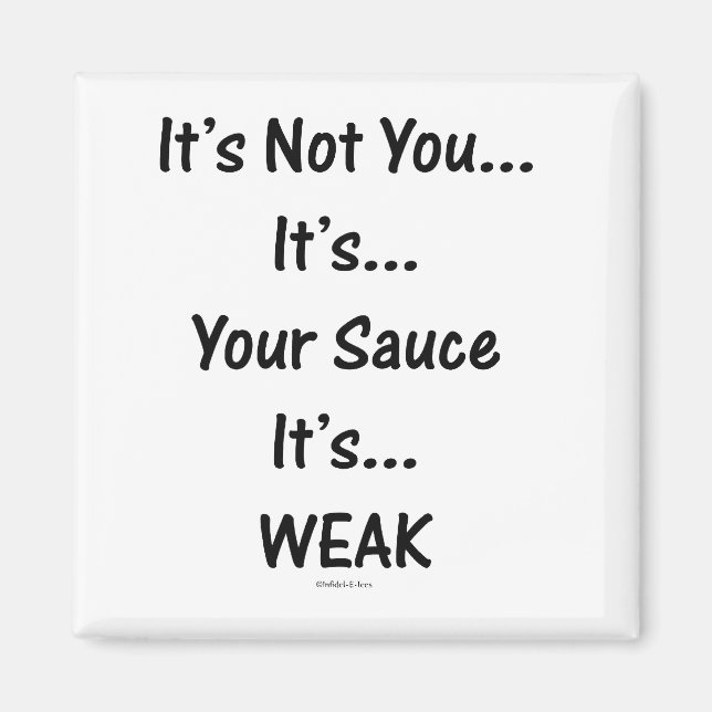 Imán Tu Salsa Magnet (Frente)