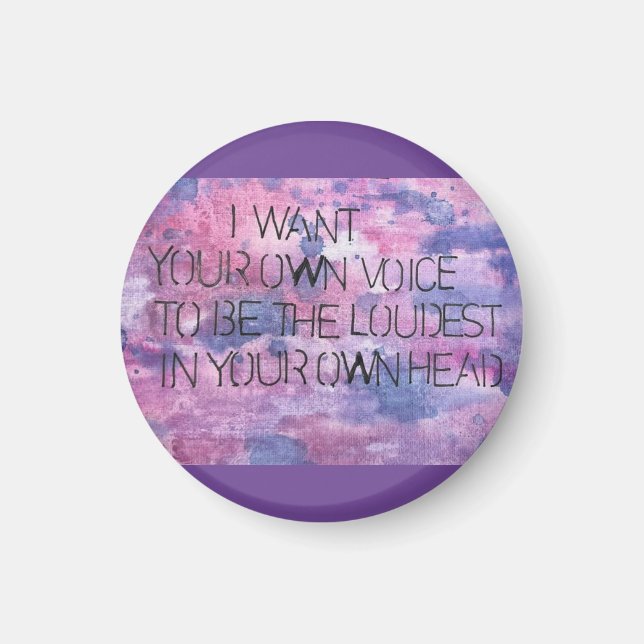 Imán tu voz más fuerte (Frente)