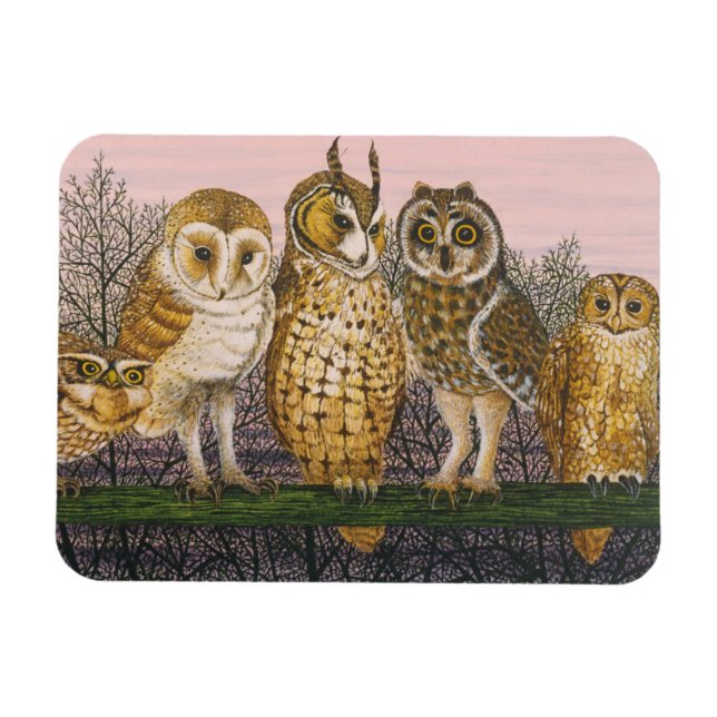 Imán Tu-whit Tu-whooing (Horizontal)