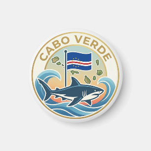 Imán Tubarões Azuis - Cabo Verde