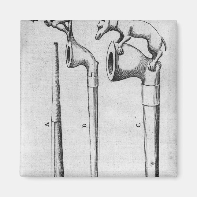 Imán Tuberías de humo (Frente)