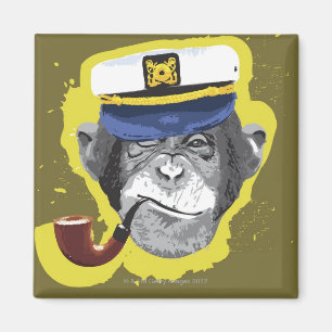 Imán Tubo que fuma del chimpancé
