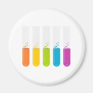 Imán Tubos de prueba de ciencia química