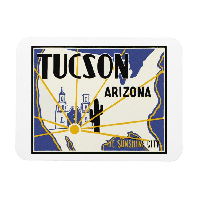 Imán Tucson Arizona (Horizontal)