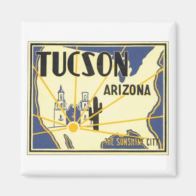 Imán Tucson, Arizona, La ciudad del sol (Frente)