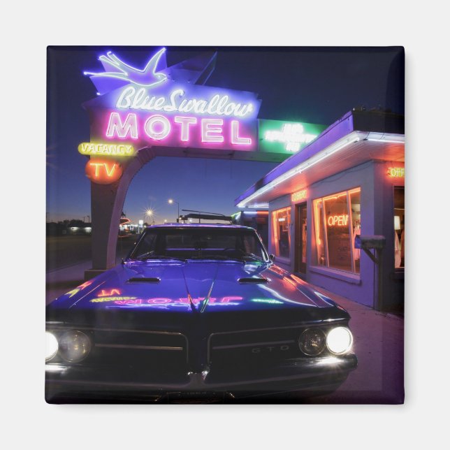 Imán Tucumcari, Nuevo México, Estados Unidos. Ruta 66 (Frente)