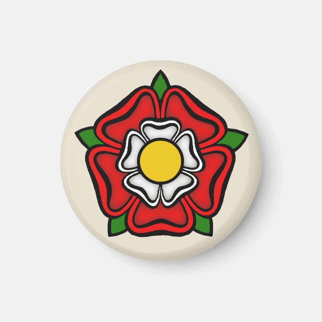Imán Tudor Rosa de Inglaterra, Emblema de la realeza (Frente)