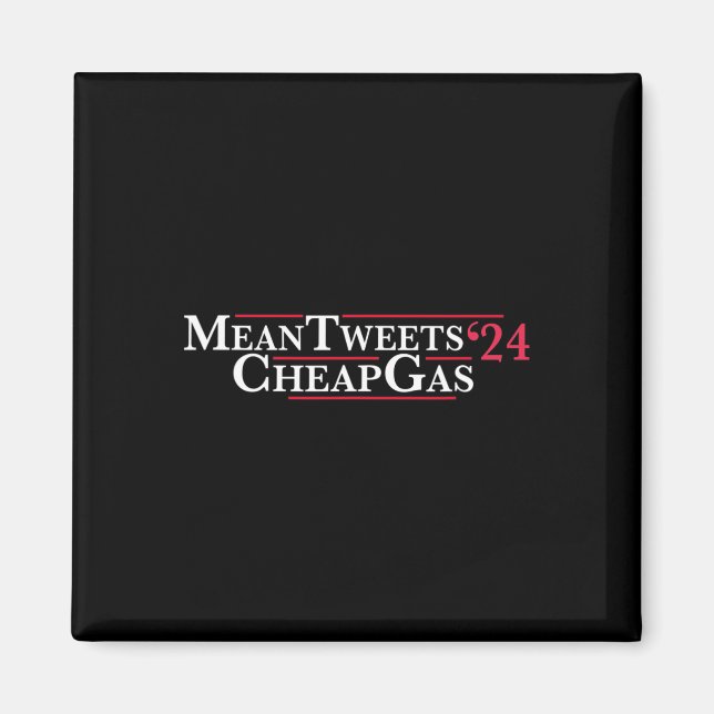 Imán Tuits 24 sobre el precio barato del gas Trump 2024 (Frente)