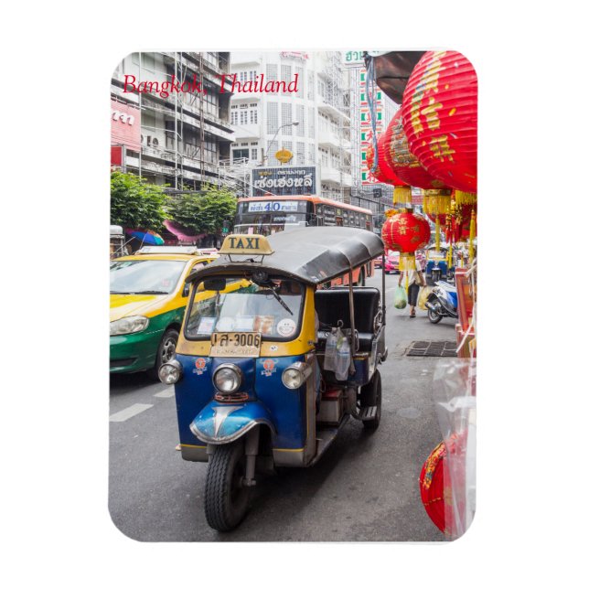 Imán Tuk tuk, Bangkok (Vertical)