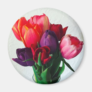 Imán Tulip Bouquet de primavera