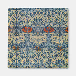 Imán Tulip y fecha Rosa, Diseño 1876 William Morris