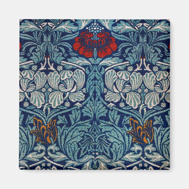 Imán Tulip y Rosa, William Morris (Frente)