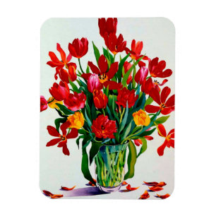 Imán Tulipanes