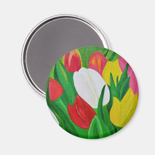 Imán Tulipanes 2a (Anverso/Reverso)
