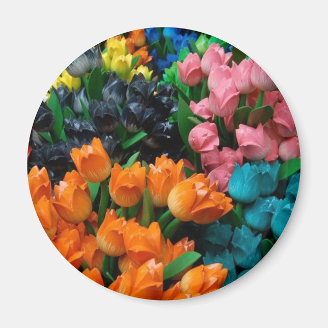 Imán Tulipanes de Ámsterdam (Frente)