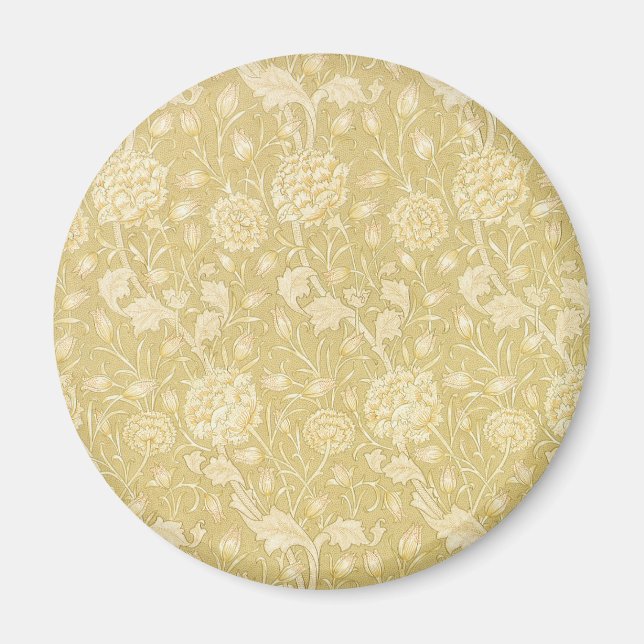 Imán Tulipanes salvajes de William Morris, arte de las  (Frente)