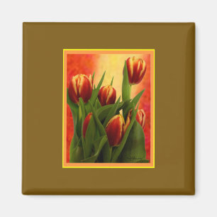 Imán Tulips jGibney Los regalos de Zazzle del MUSEO