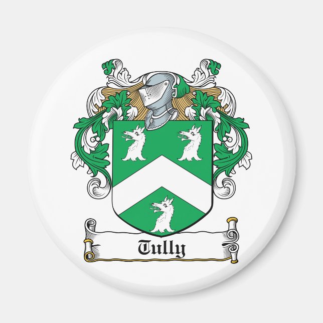 Imán Tully Family Crest (Frente)