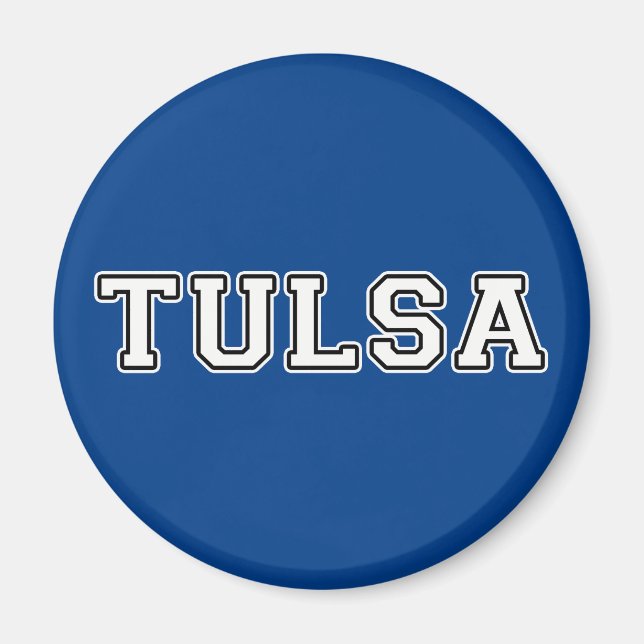 Imán Tulsa Oklahoma (Frente)