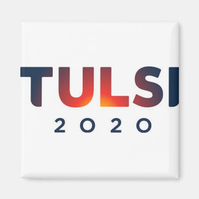 Imán Tulsi Gabbard para el presidente 2020 (Frente)