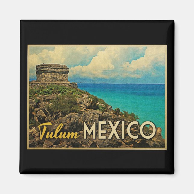Imán Tulum Mexico (Frente)
